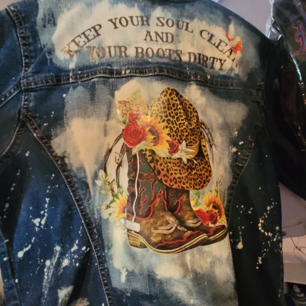 Style & Co. Blue Denim Jacket